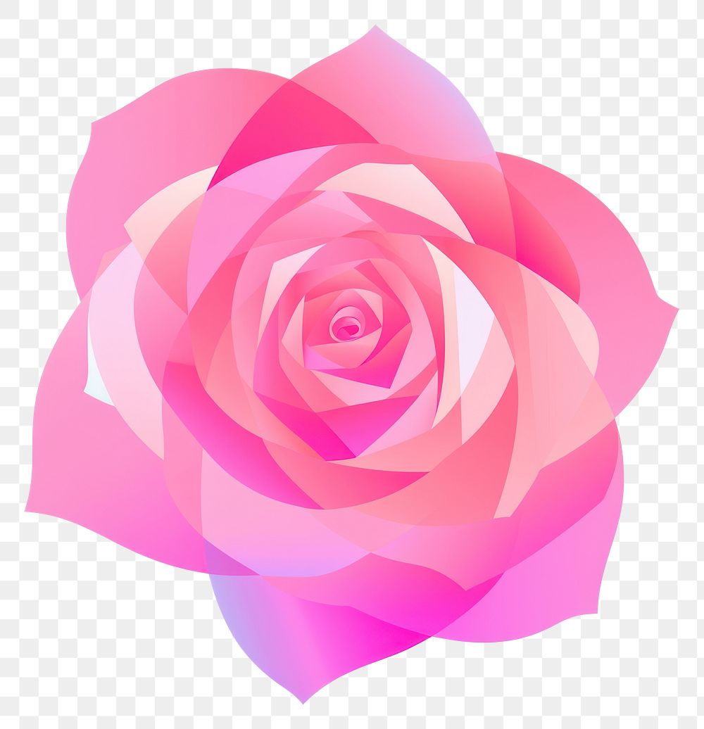 PNG Rose abstract flower petal. AI generated Image by rawpixel.