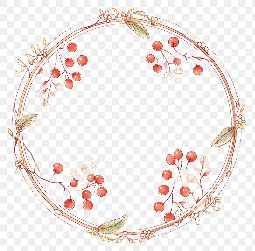 PNG Cherry pattern art embroidery. AI generated Image by rawpixel.