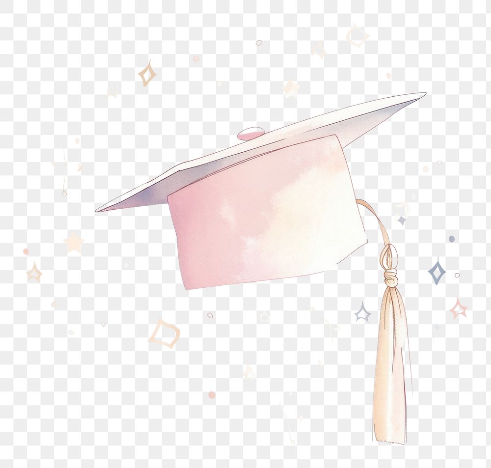 PNG Graduation hat drawing sketch art. AI generated Image by rawpixel.