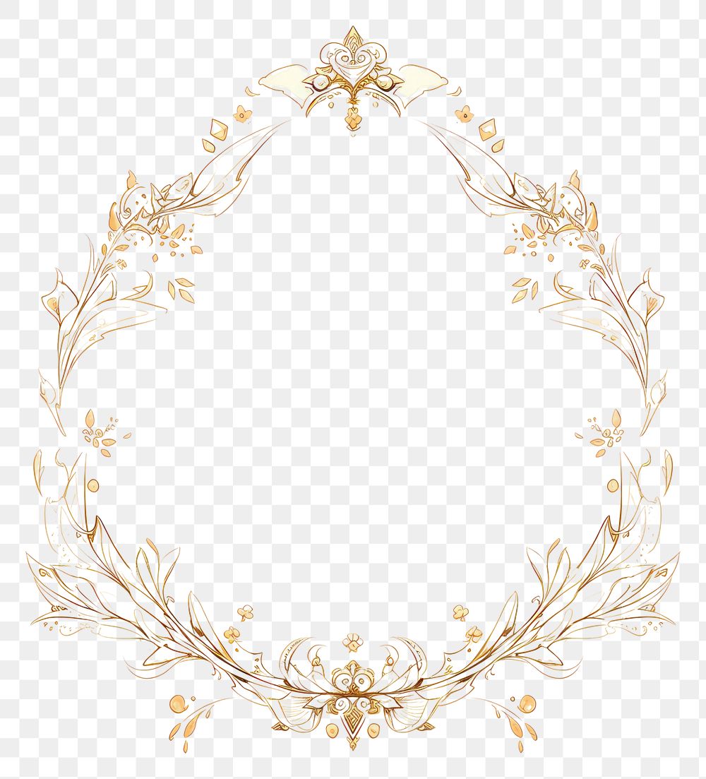 PNG Jewelry pattern gold art. AI generated Image by rawpixel.