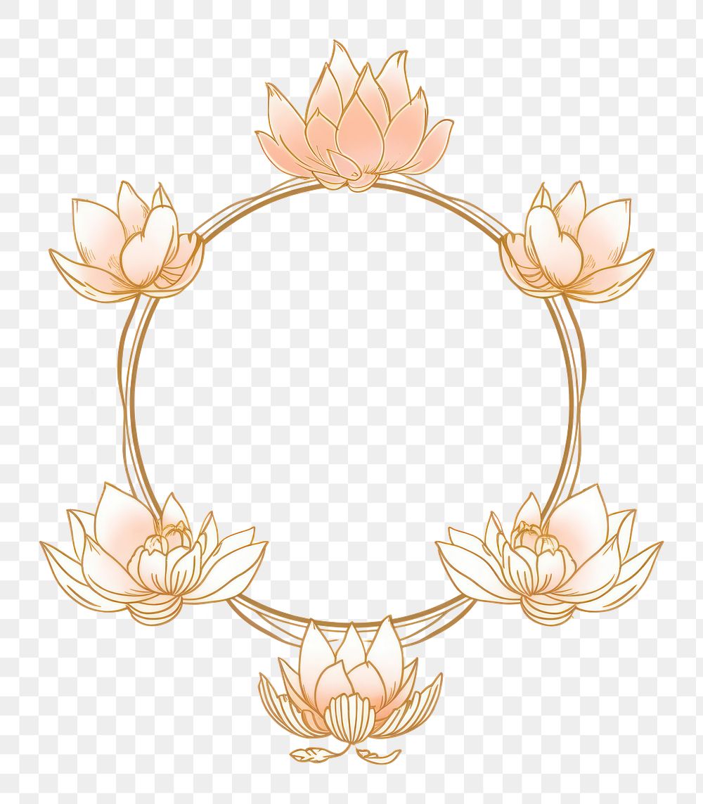 PNG Lotus pattern art chandelier. AI generated Image by rawpixel.