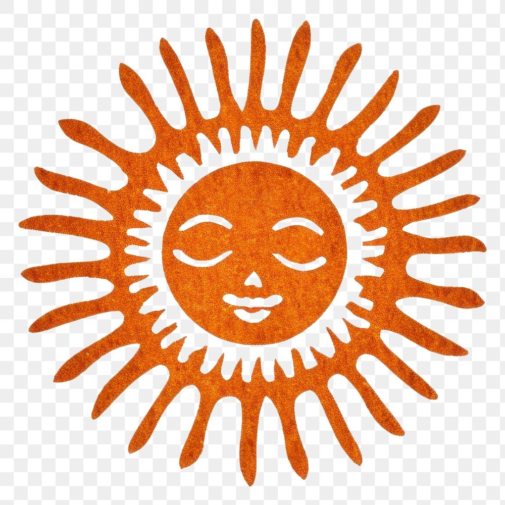 PNG Sun shape white background anthropomorphic. AI generated Image by rawpixel.
