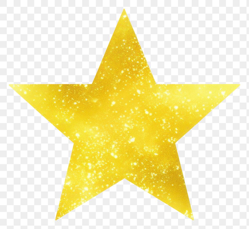 PNG Star icon yellow symbol shape. AI generated Image by rawpixel.
