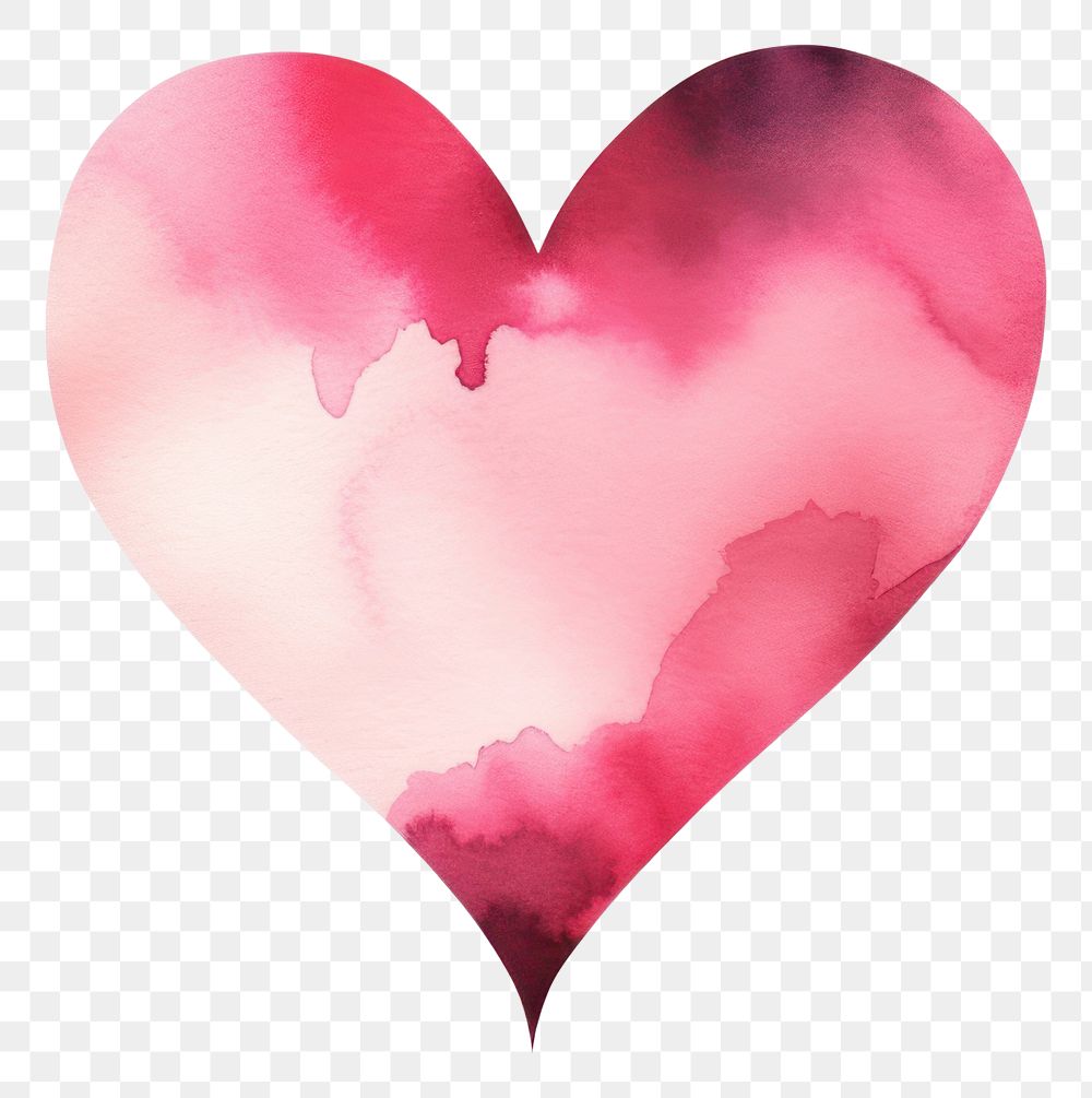 PNG Heart white background creativity magenta. AI generated Image by rawpixel.