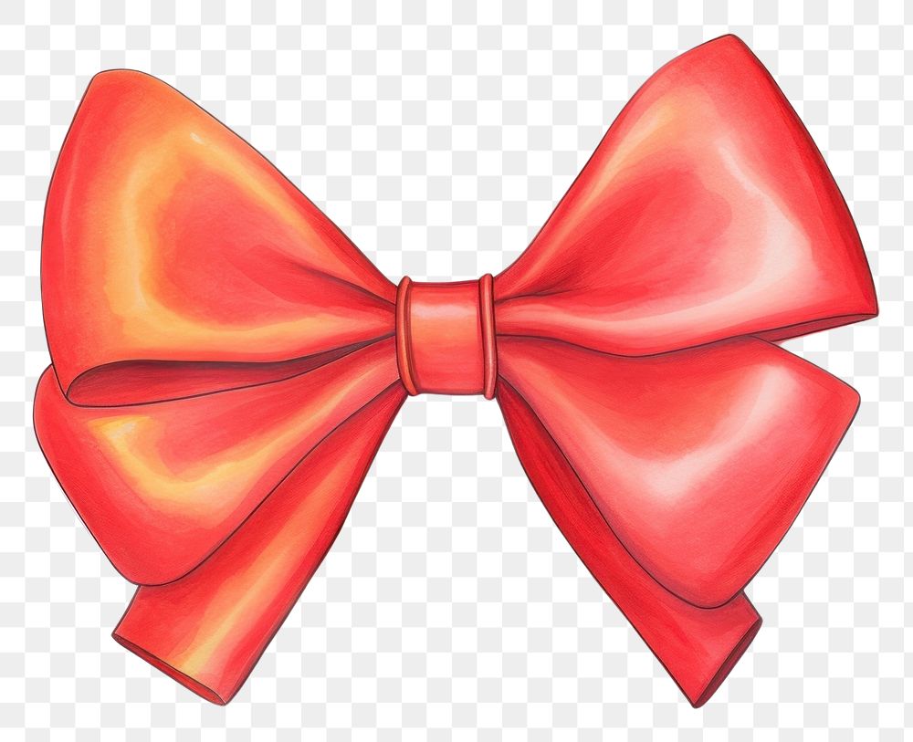 PNG Red bow celebration accessories. AI generated Image by rawpixel.