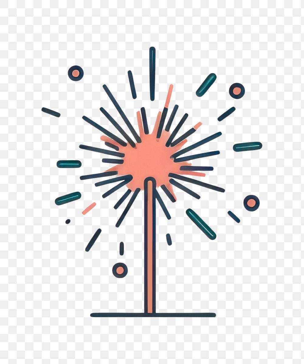 PNG Fireworks celebration exploding glowing. AI generated Image by rawpixel.
