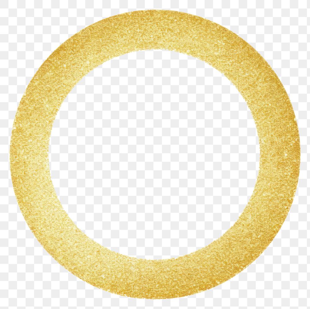 PNG Circle icon gold shape white background. AI generated Image by rawpixel.