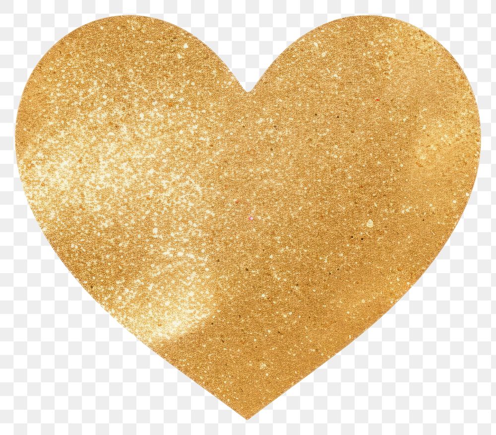 PNG Heart icon gold backgrounds glitter. AI generated Image by rawpixel.