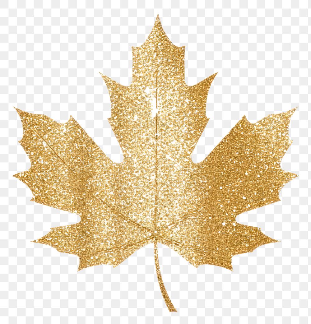 PNG Maple leaf icon plant tree gold. AI generated Image by rawpixel.