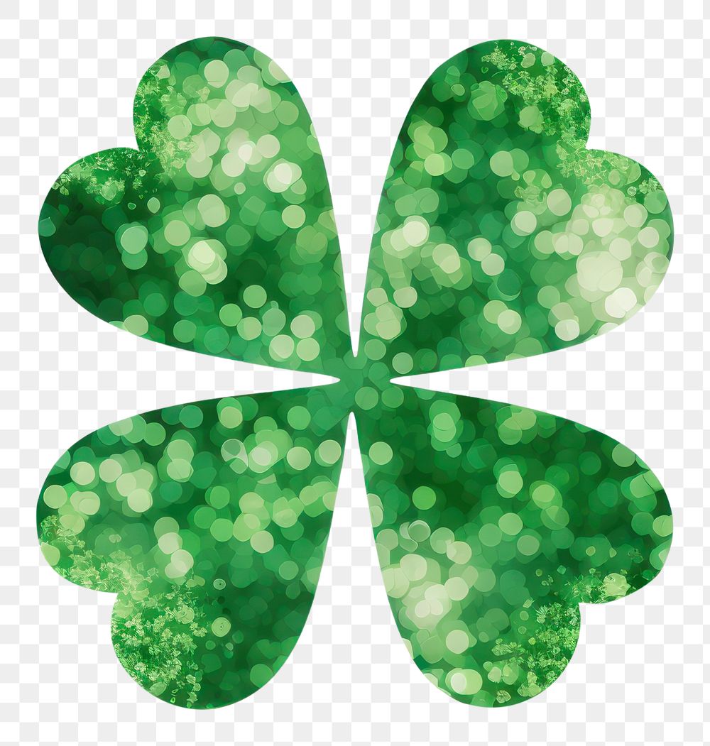 PNG Clover icon shape green leaf. AI generated Image by rawpixel.