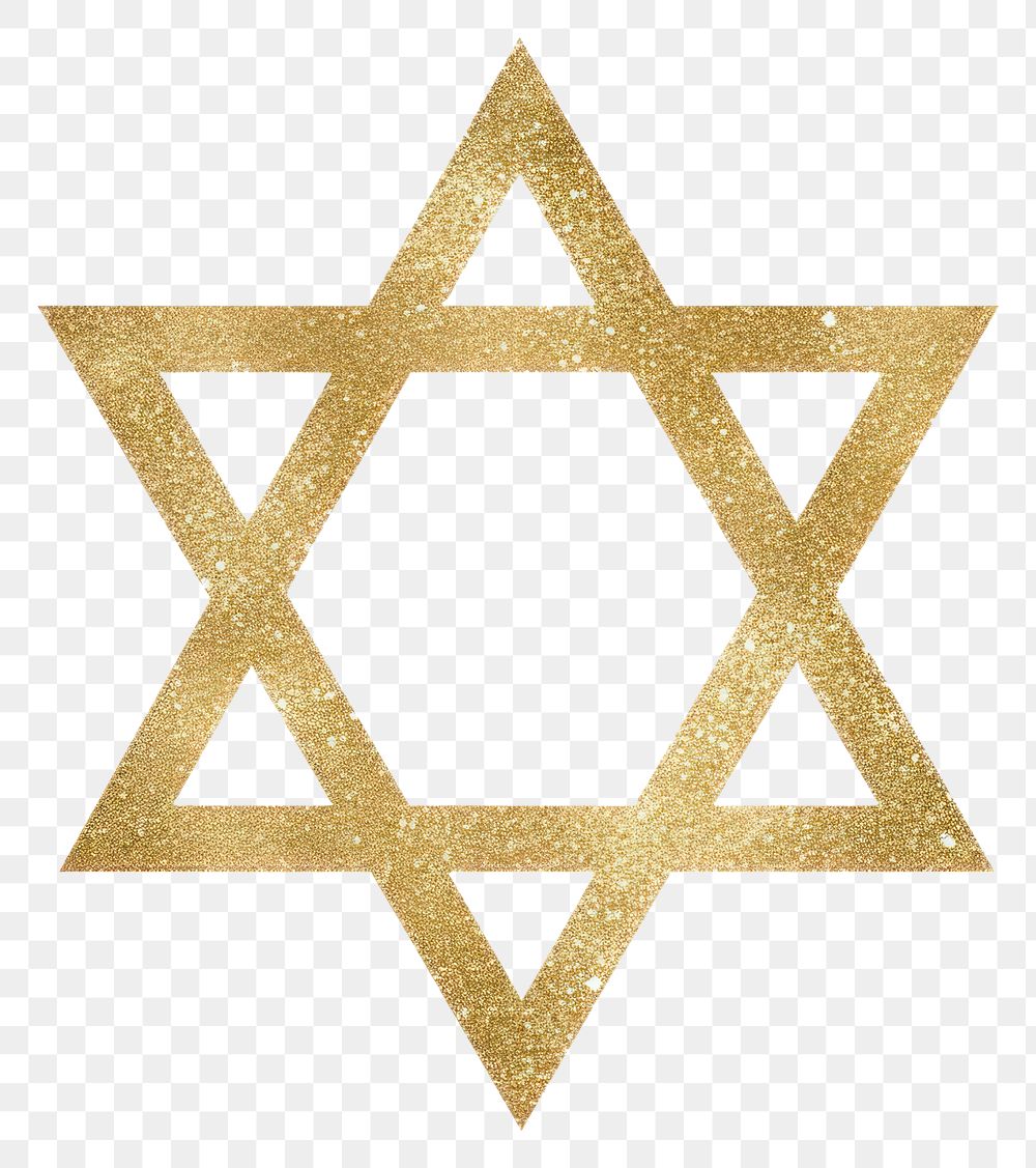PNG Full hexagram icon gold symbol shape. AI generated Image by rawpixel.