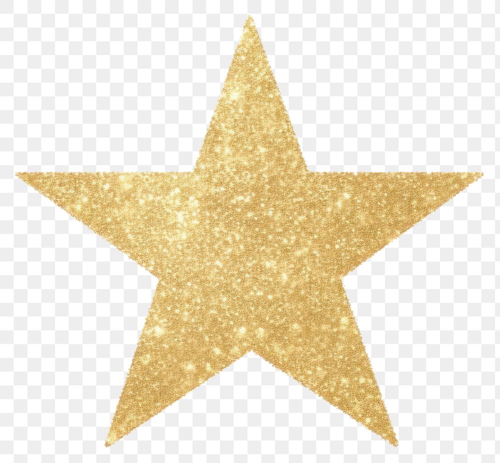 PNG Star icon gold backgrounds glitter