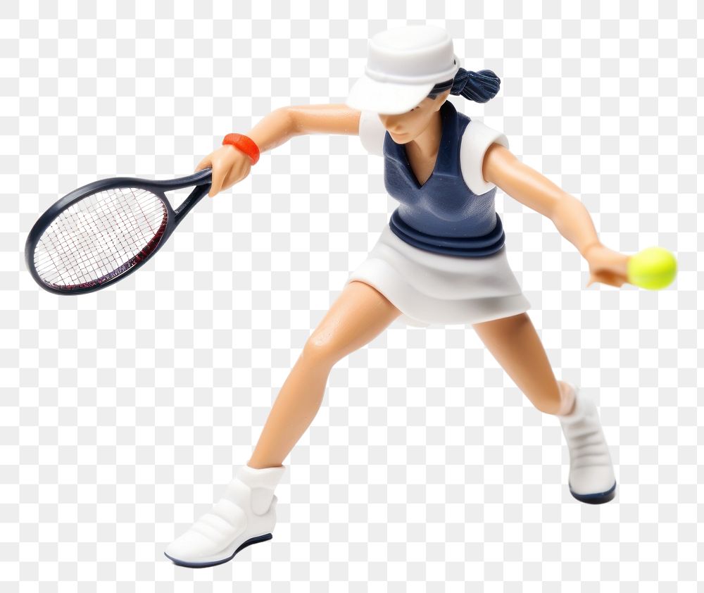 PNG Tennis player racket sports ball. AI generated Image by rawpixel.
