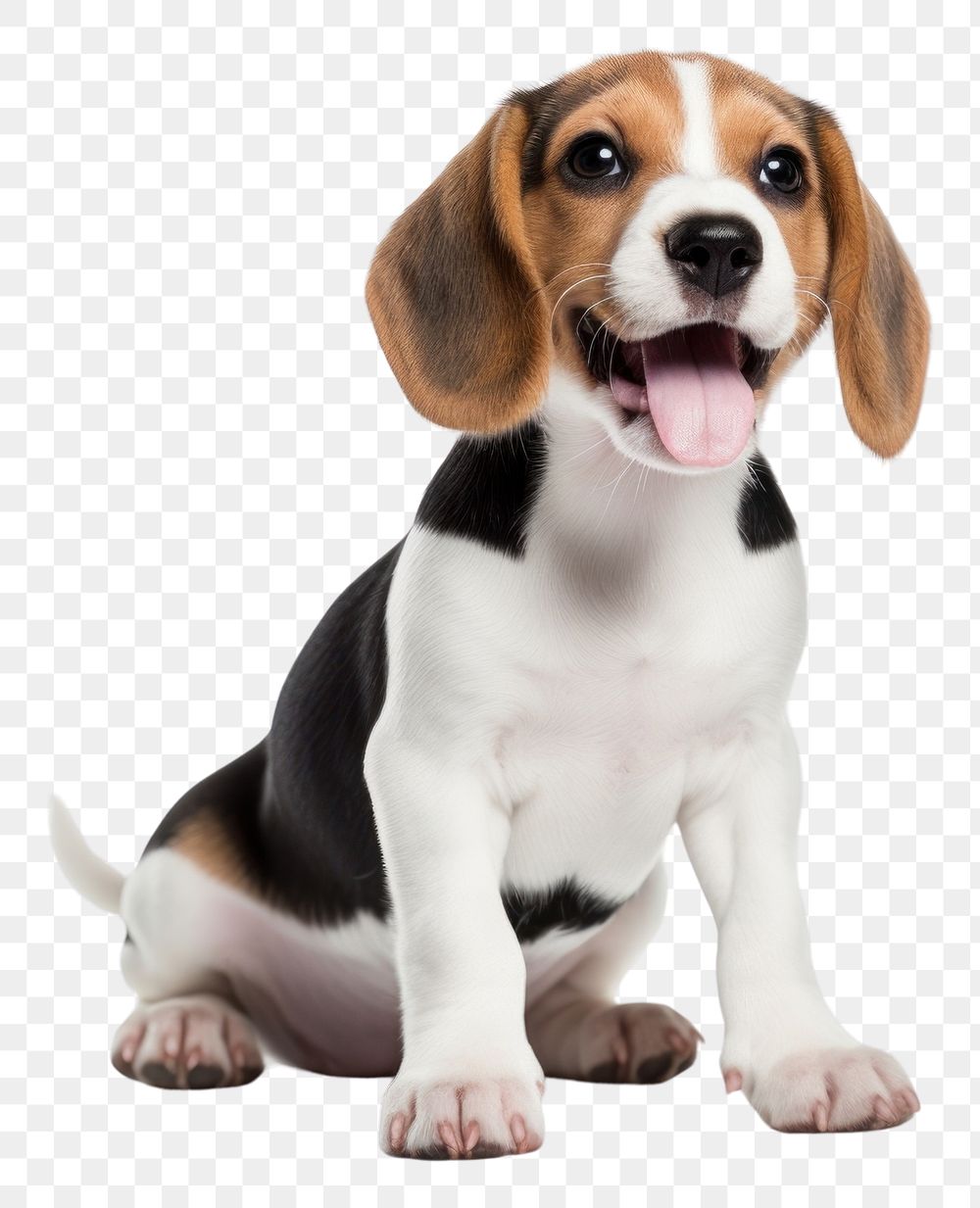 PNG Baby Beagle beagle animal mammal. AI generated Image by rawpixel.