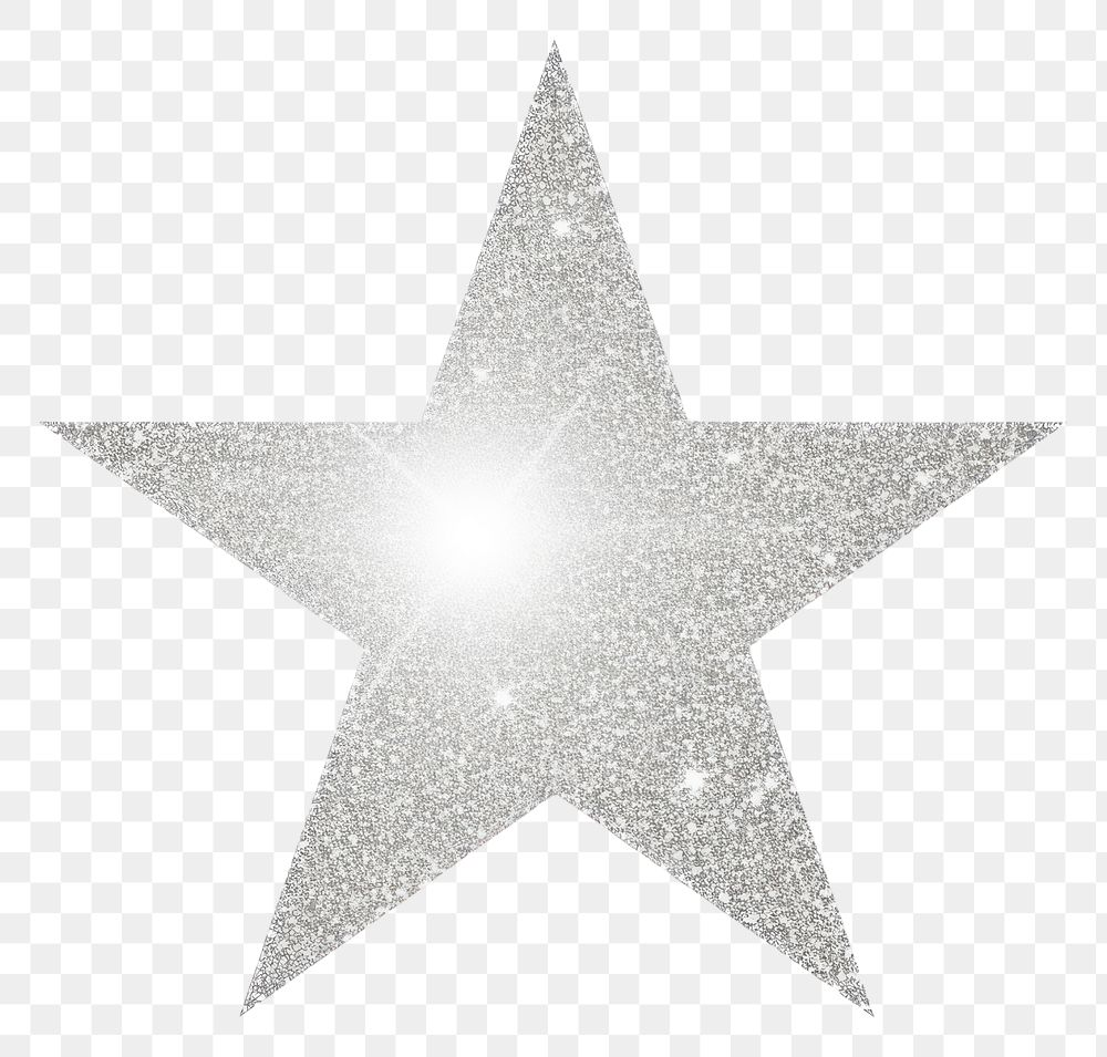 PNG Star icon glitter symbol shape. AI generated Image by rawpixel.