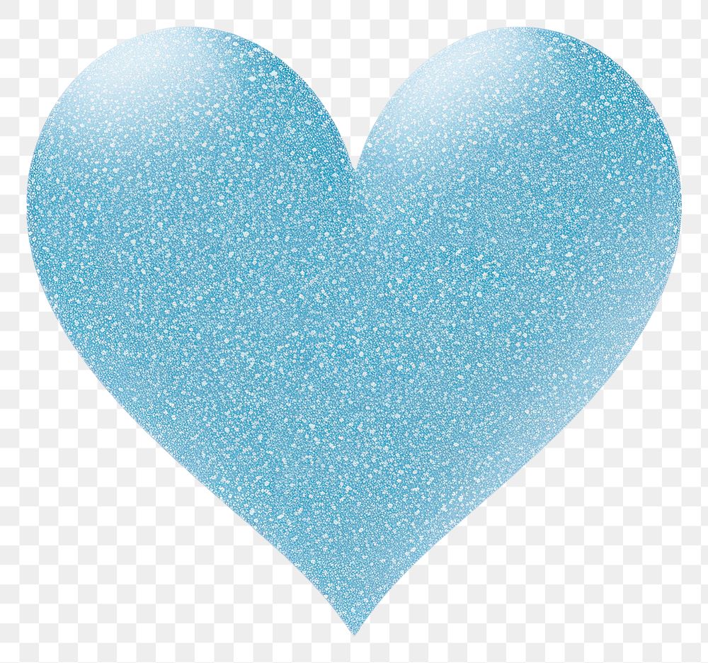 PNG Heart icon shape blue white background. AI generated Image by rawpixel.