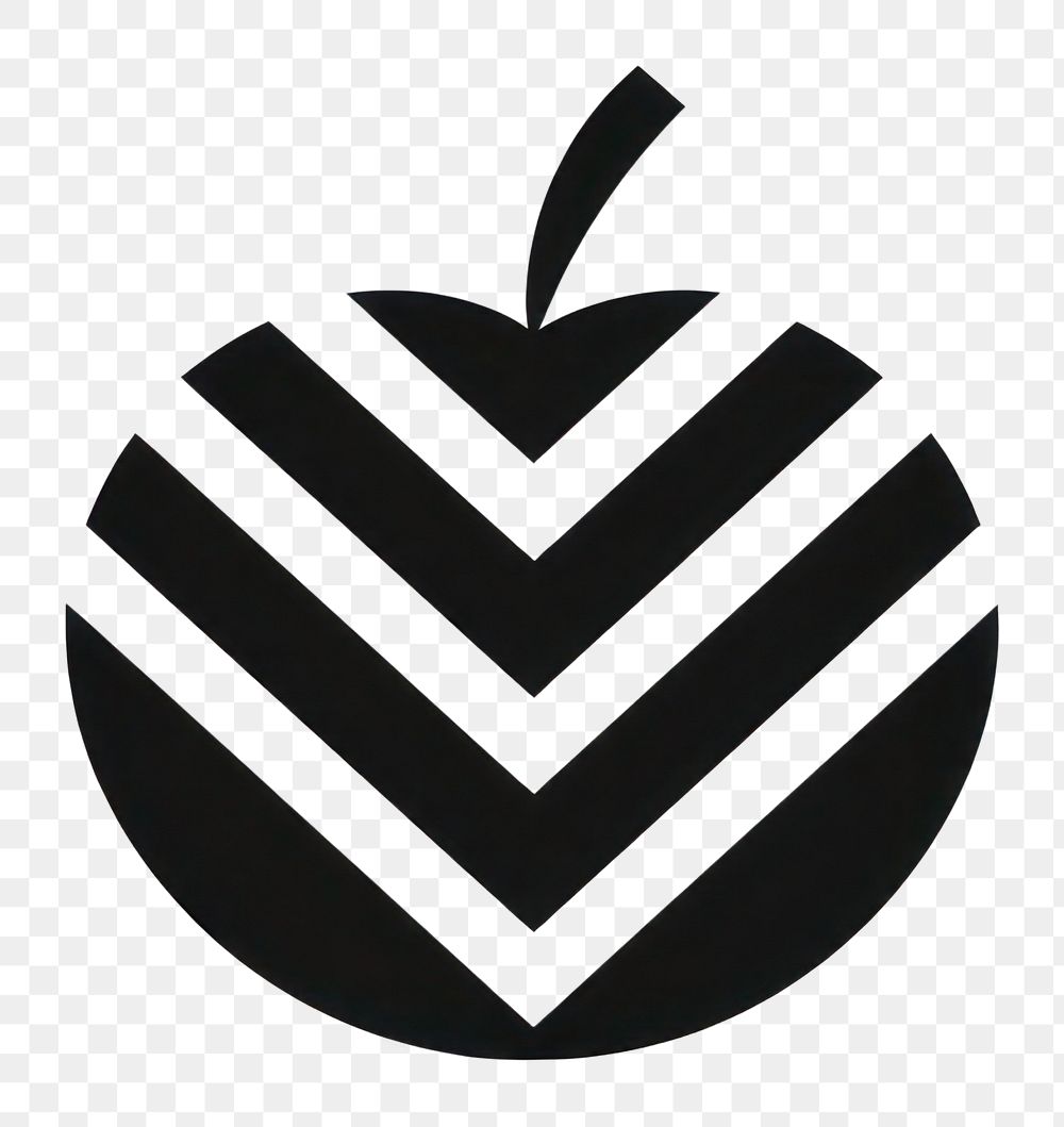 PNG Apple logo symbol shape. AI generated Image by rawpixel.