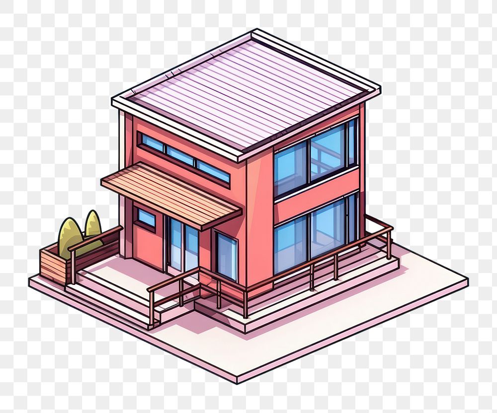 PNG Small modern house diagram | Free PNG - rawpixel