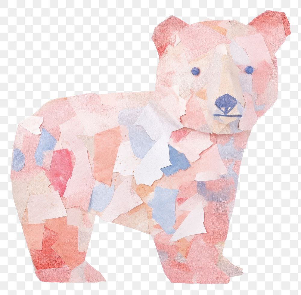 PNG  Teddy bear art creativity carnivora. AI generated Image by rawpixel.
