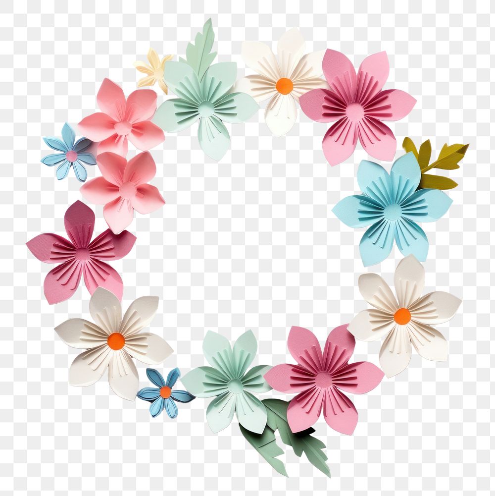 PNG Pastel mini flower plant art white background. AI generated Image by rawpixel.