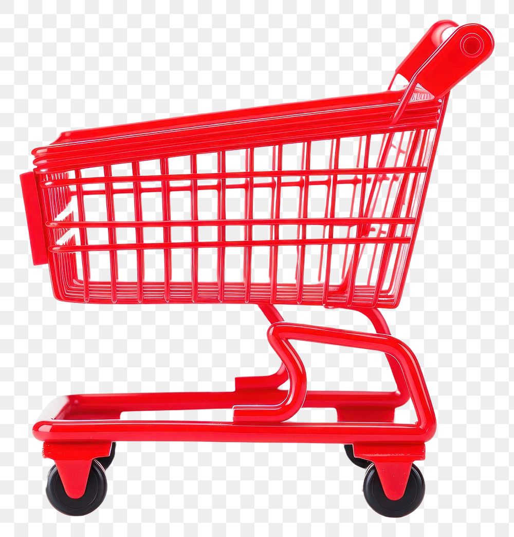 PNG  Plastic shopping cart consumerism supermarket groceries. AI generated Image by rawpixel.