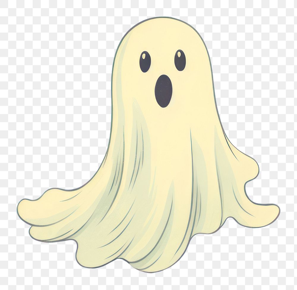 PNG  Ghost anthropomorphic representation celebration. AI generated Image by rawpixel.