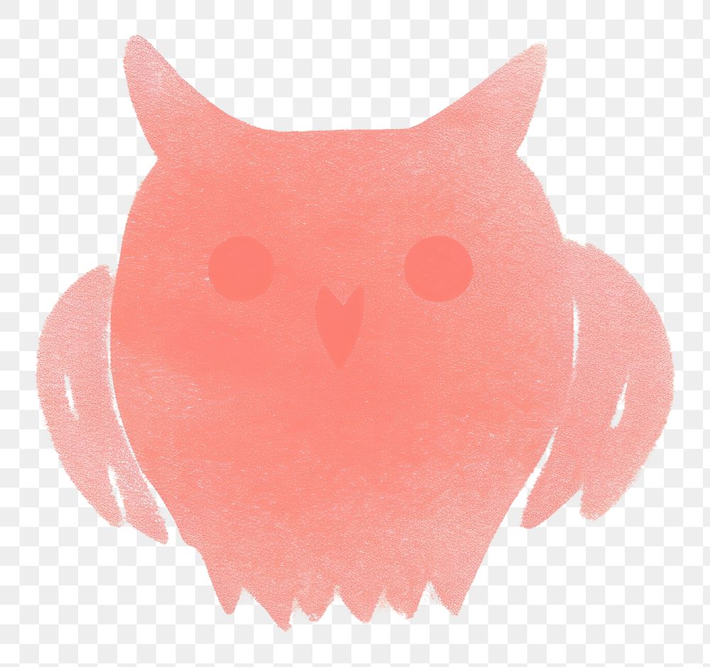 PNG Owl animal white background creativity. AI generated Image by rawpixel.