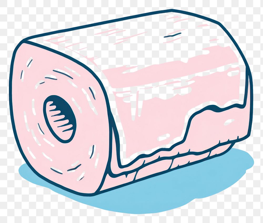 PNG Toilet paper dessert cartoon drawing. AI generated Image by rawpixel.