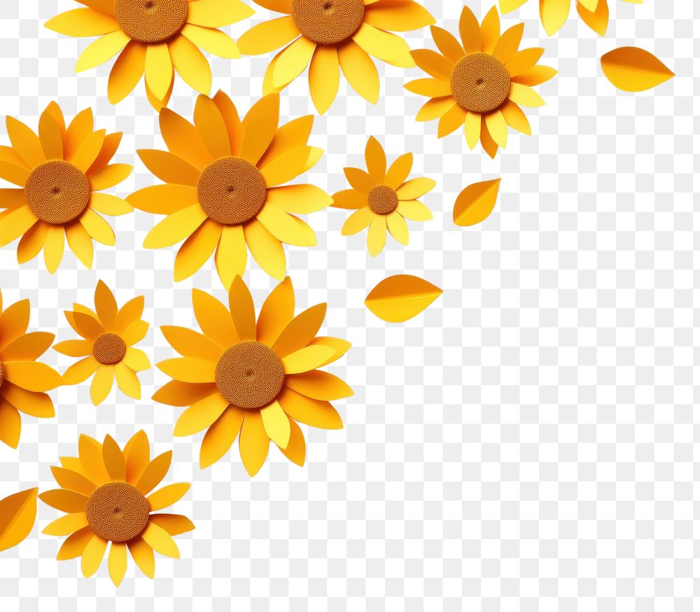 PNG Sunflower backgrounds pattern petal. AI generated Image by rawpixel.