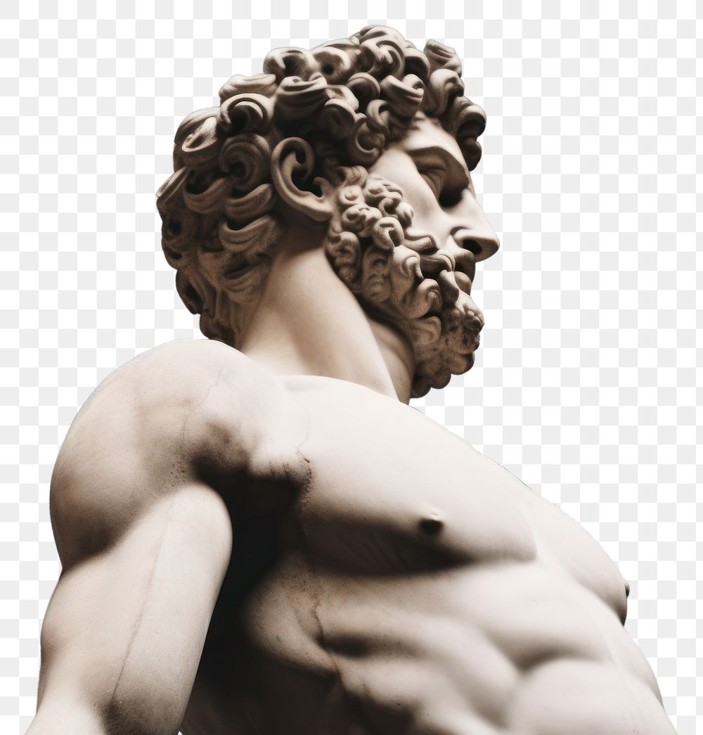 PNG An ancient greek aesthetic sculpture statue art representation