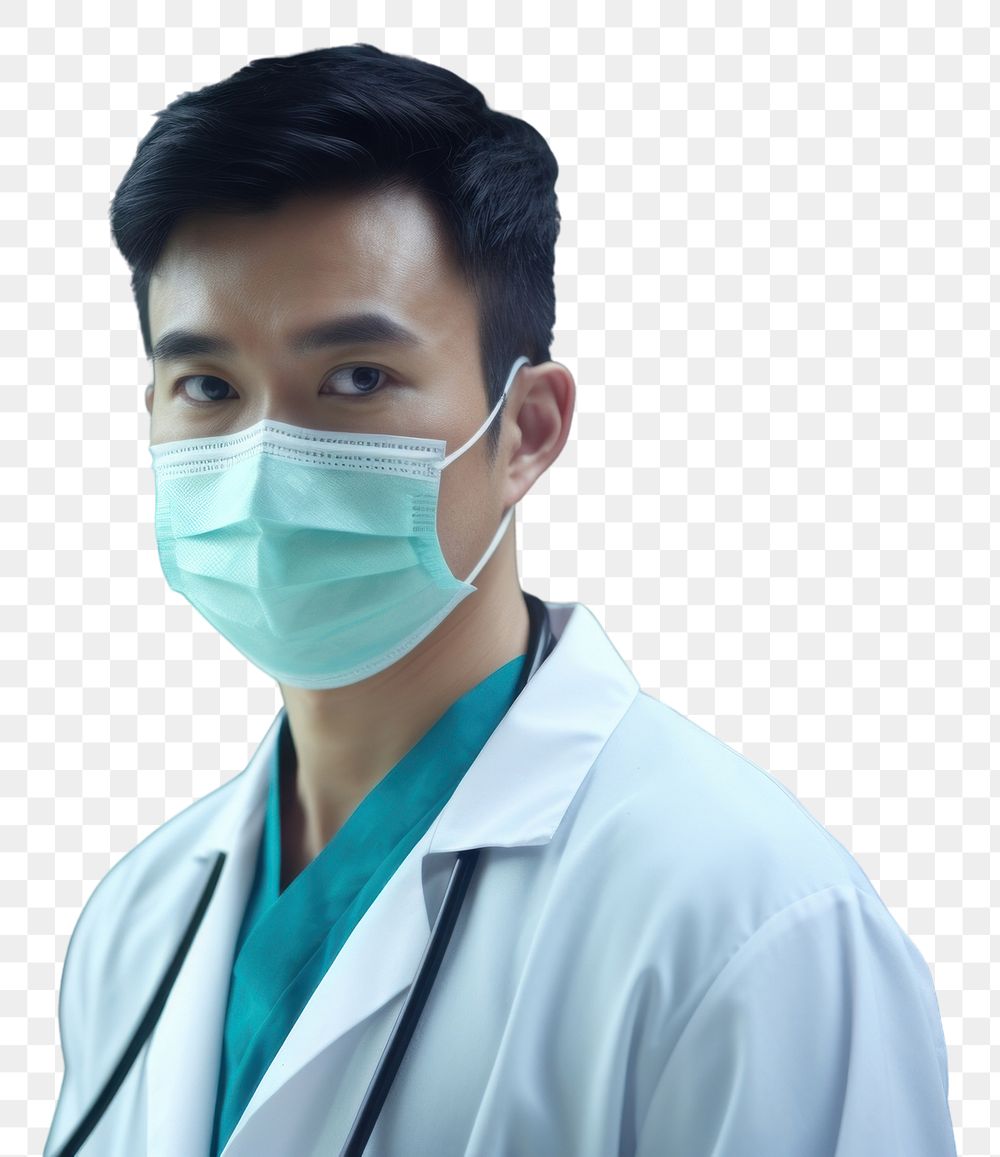 PNG Doctor hospital working adult. AI generated Image by rawpixel.