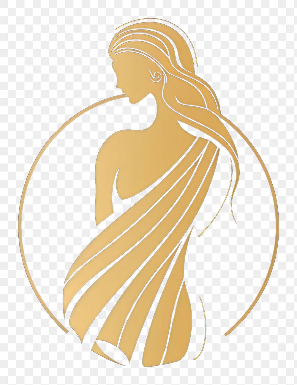 PNG Greek statue cartoon luxury gold. AI generated Image by rawpixel.