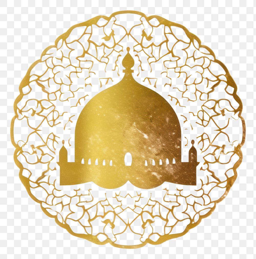 PNG  Eid mubarak lentern gold architecture calligraphy. AI generated Image by rawpixel.