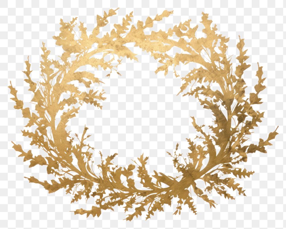 PNG  Holly wreath pattern decoration chandelier. AI generated Image by rawpixel.