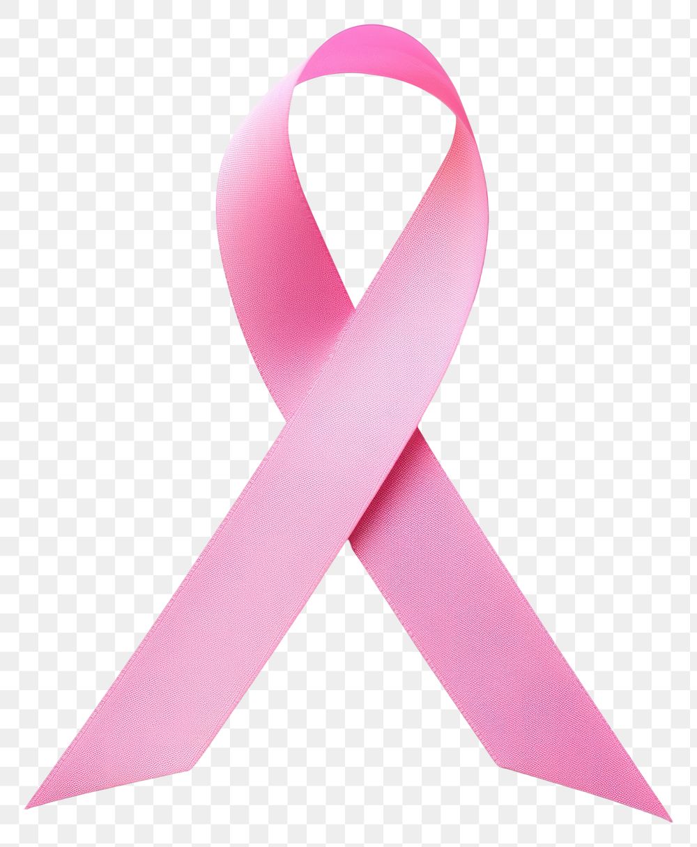 PNG Pink ribbon cancer symbol white background accessories. AI generated Image by rawpixel.