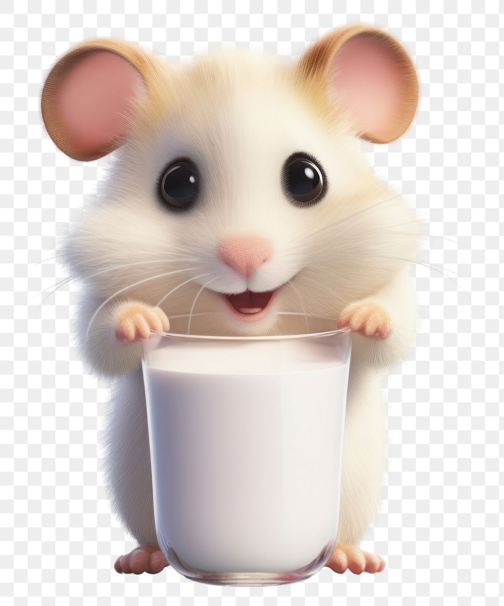 PNG  Hamster rodent mammal animal. AI generated Image by rawpixel.