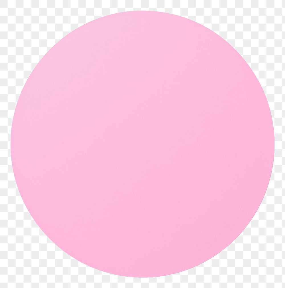 PNG Pink circle shape white background microbiology simplicity. AI generated Image by rawpixel.