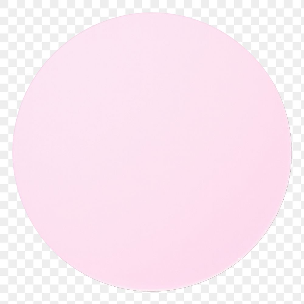PNG Pink circle shape white background simplicity rectangle. AI generated Image by rawpixel.