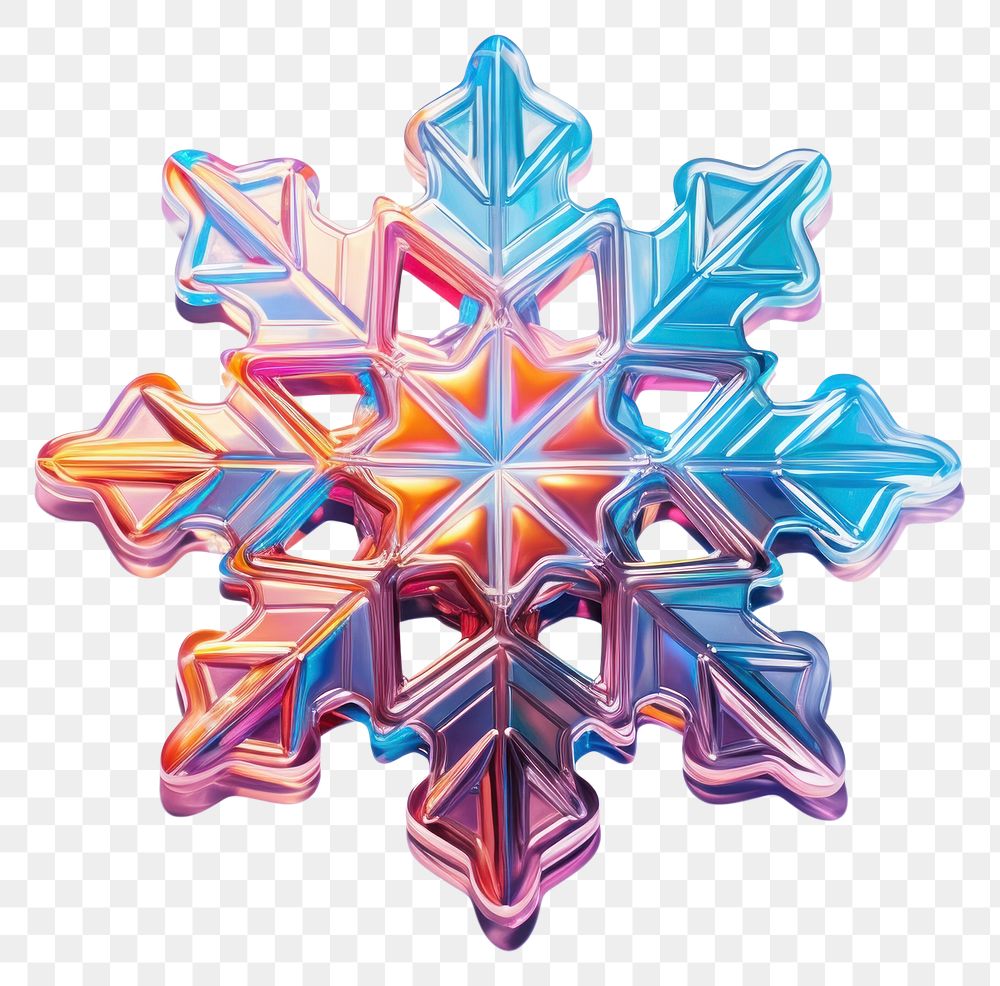 PNG Snowflake art pattern purple. AI generated Image by rawpixel.