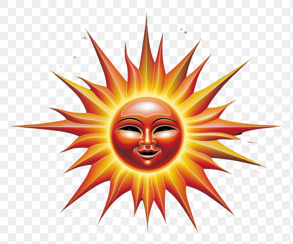 PNG Sun night art black background. AI generated Image by rawpixel.