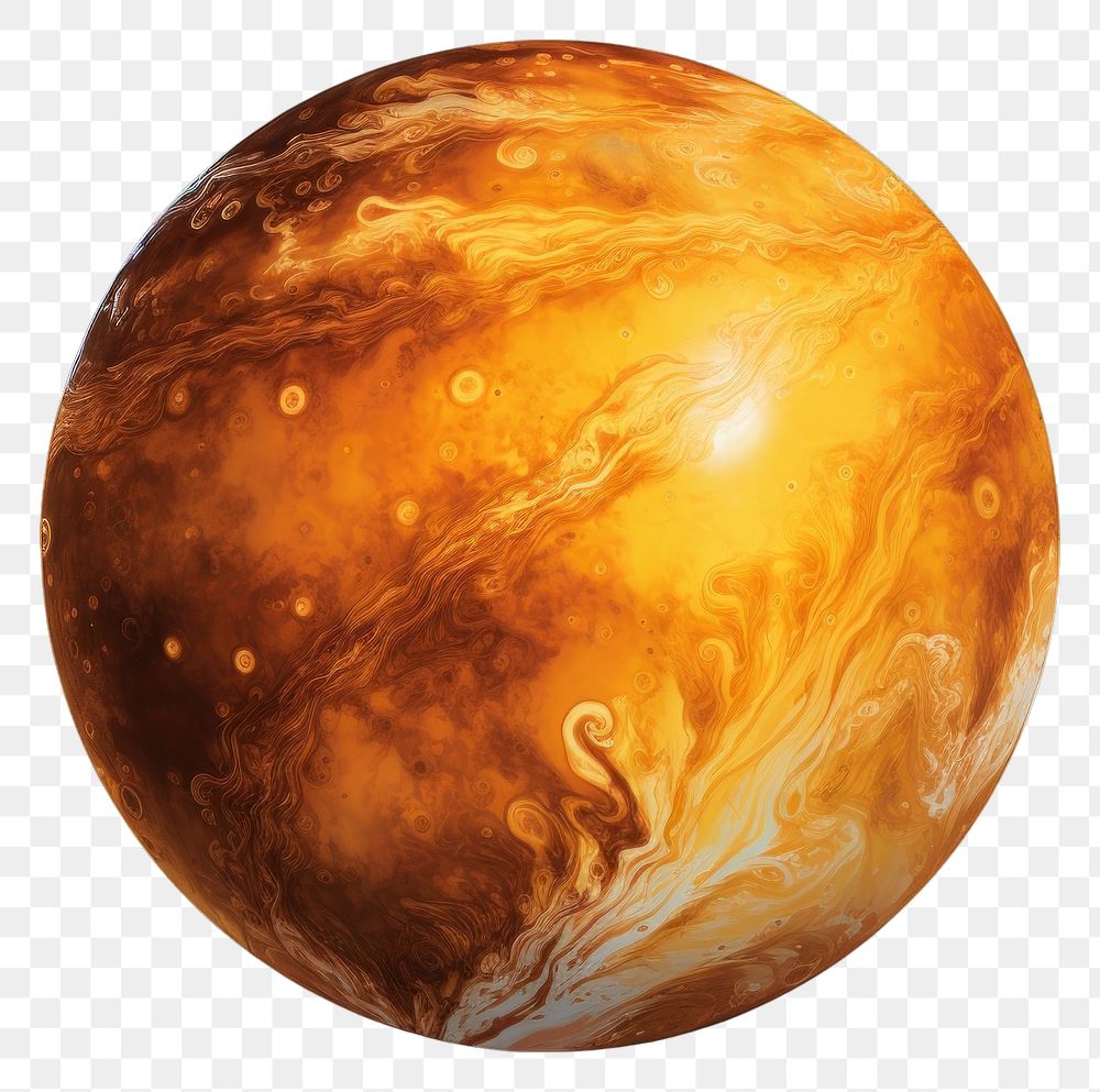 PNG Venus planet astronomy nature space. AI generated Image by rawpixel.