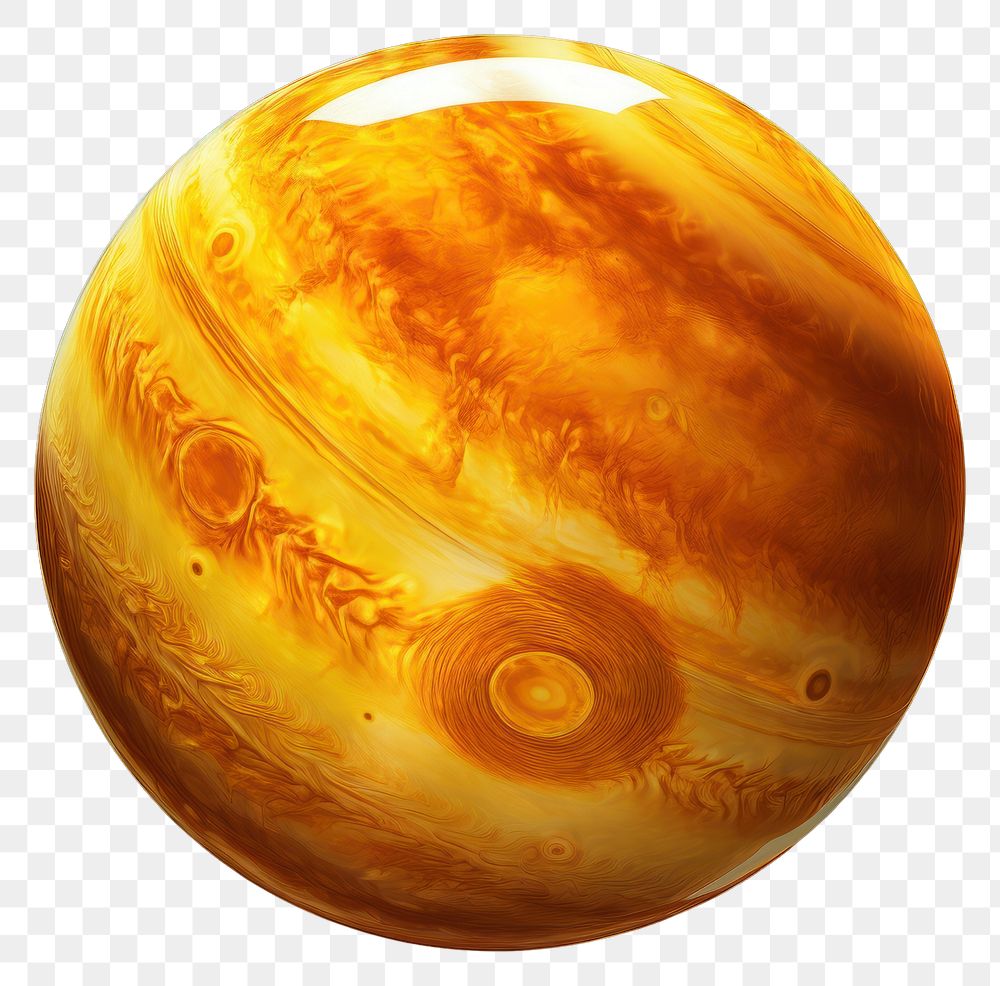 PNG Venus planet astronomy sphere nature. AI generated Image by rawpixel.