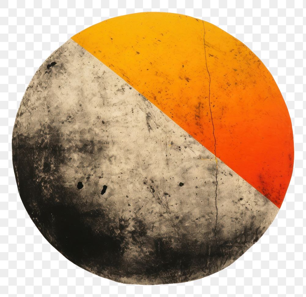 PNG Moon textured astronomy painting. AI generated Image by rawpixel.