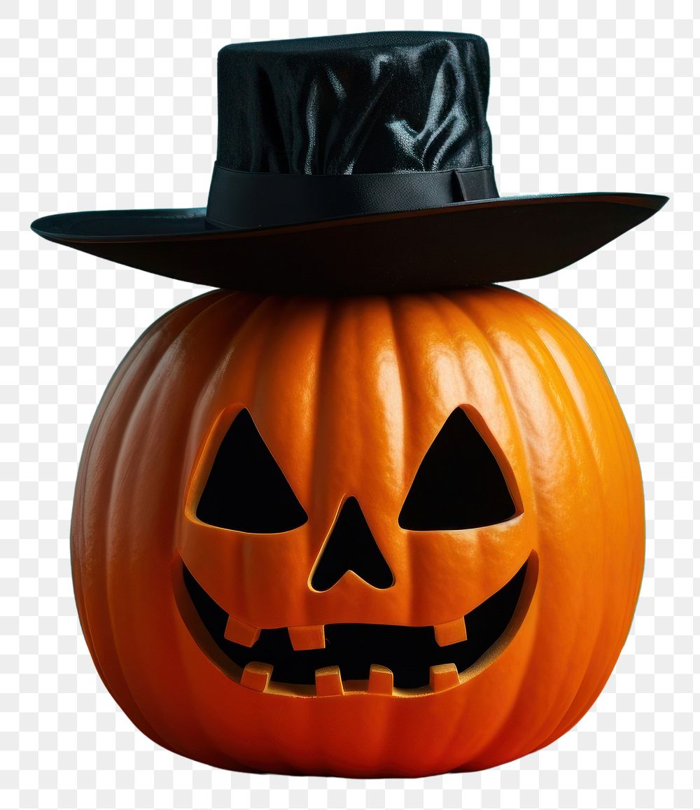 PNG Halloween jack-o'-lantern anthropomorphic jack-o-lantern. AI generated Image by rawpixel.
