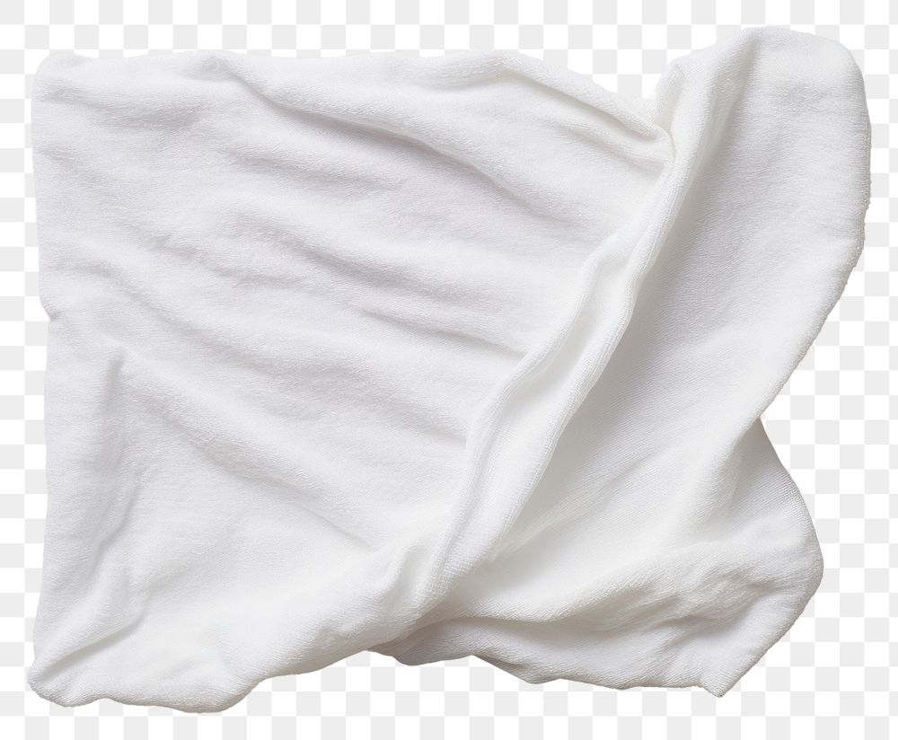 PNG Towel white white background simplicity. AI generated Image by rawpixel.