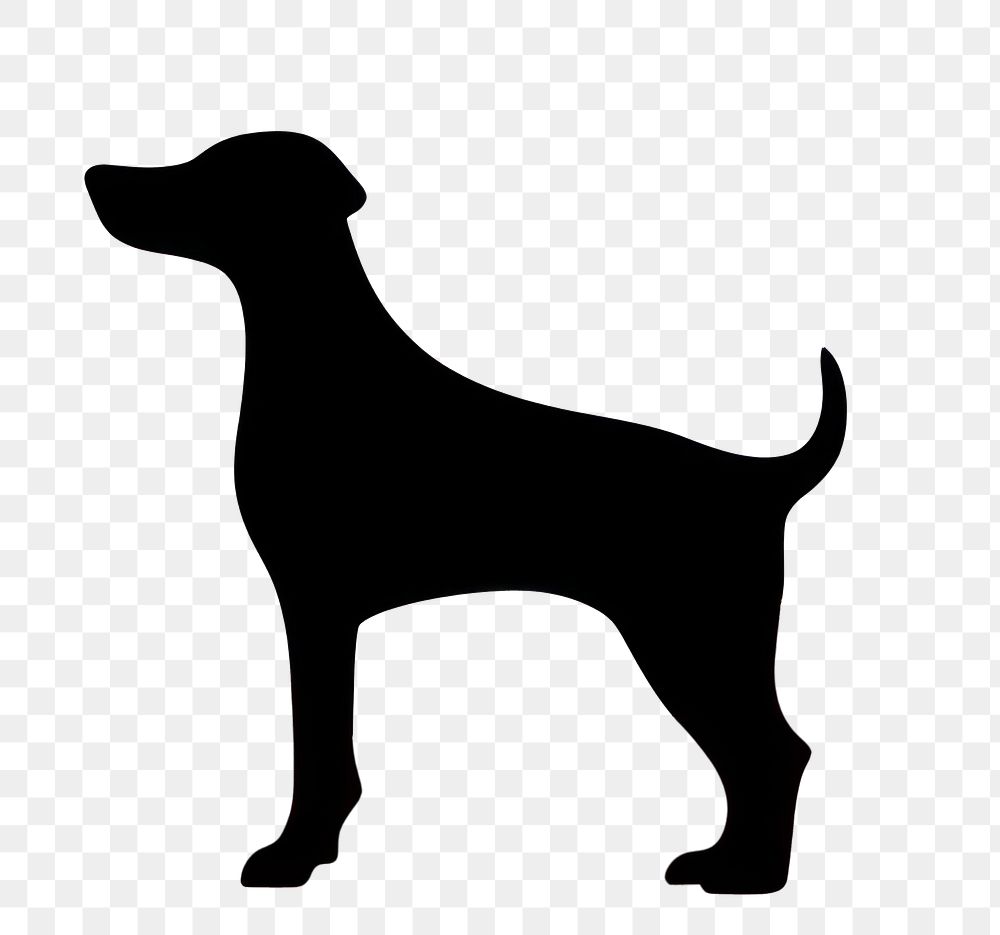 PNG Dog in heart animal symbol logo. AI generated Image by rawpixel.