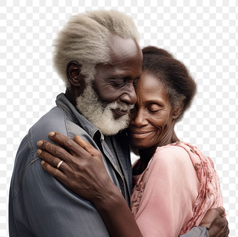 PNG  Hug photography embracing portrait. AI generated Image by rawpixel.