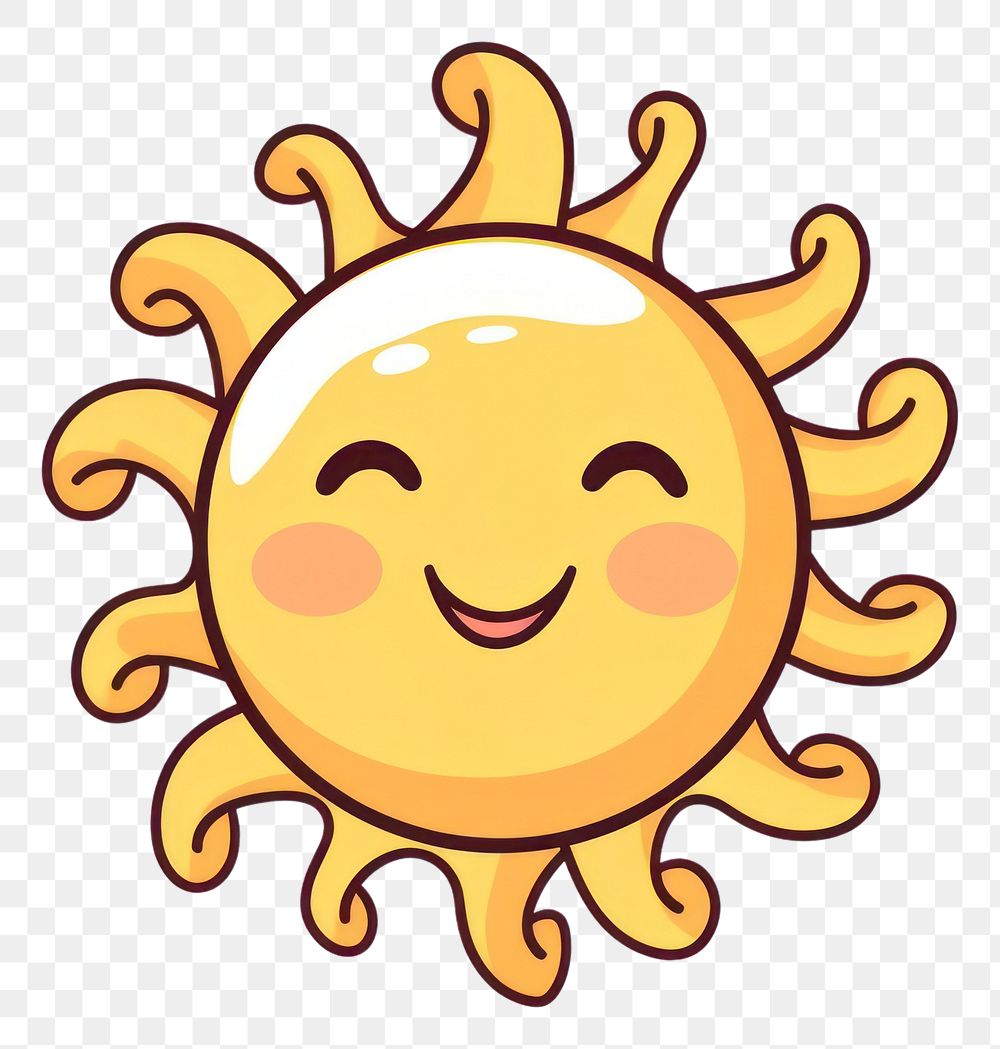 PNG Anthropomorphic happiness cheerful sunlight. AI generated Image by rawpixel.