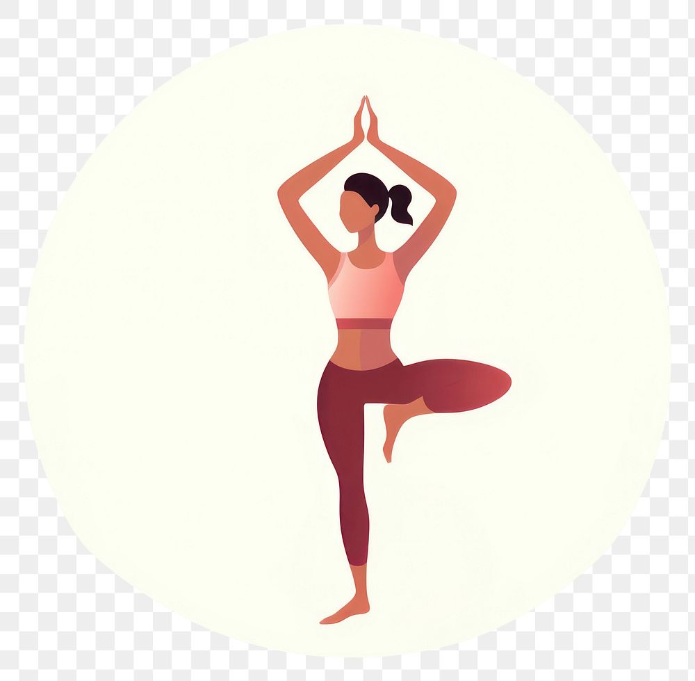 PNG Flexibility exercising stretching meditating. AI generated Image by rawpixel.