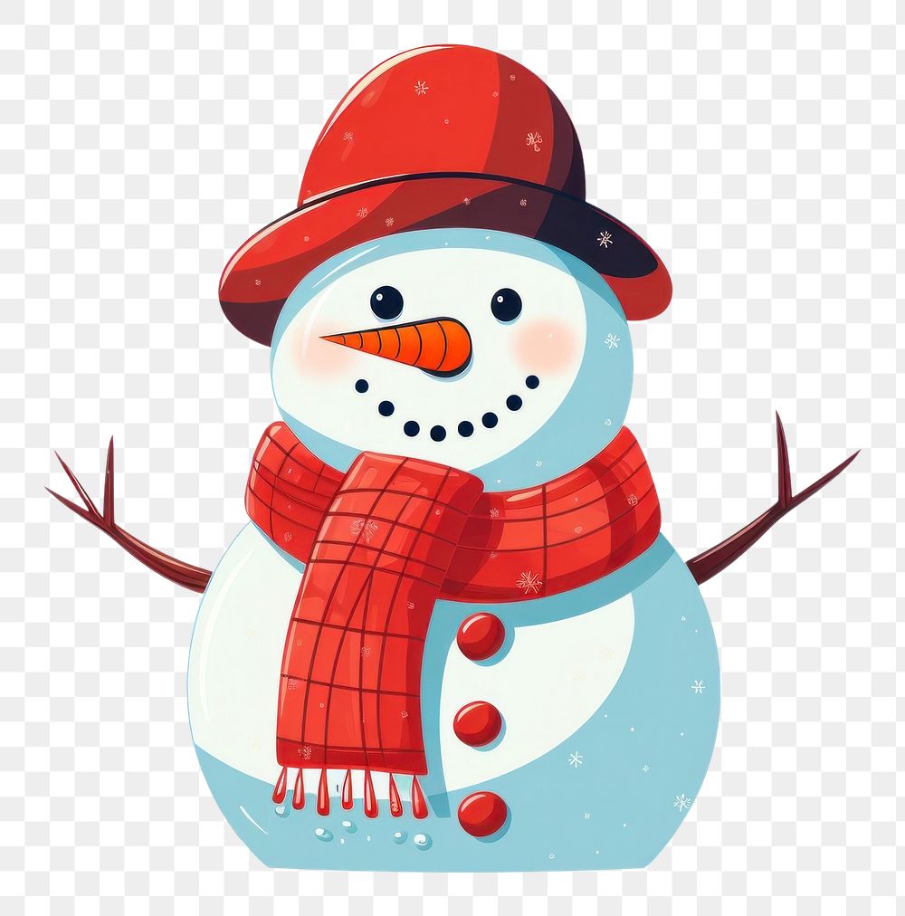 PNG Winter png snowman white representation. AI generated Image by rawpixel.
